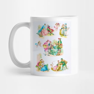 French country scene Mug